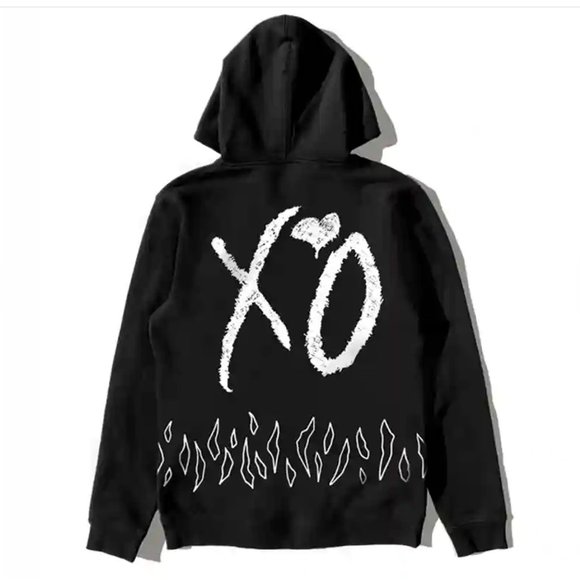 The Weeknd RARE After Hours Never Coming Down Black Pullover Hoodie Size Small - Picture 2 of 7